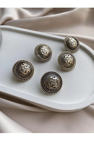 Siberiana 21 Mm Bronz Kaplamalı Armalı Düğmeler 211158649