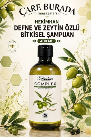 Complex Defne Ve Zeytin Özlü Şampuan 400 Ml