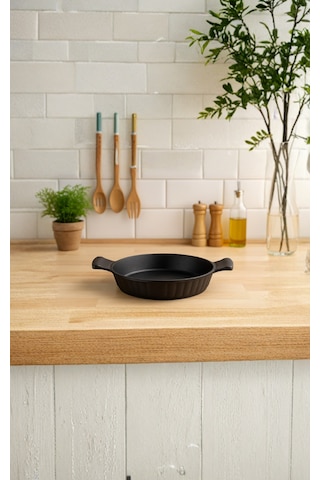 Kuvars Sahan 20 Cm Siyah