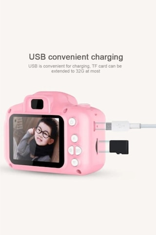 Torima Mini 1080p HD 2.0 inç Ekran Çocuk Kamera Dijital Fotoğraf Makinesi