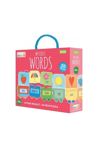 Sassi My First Words Steam Puzzle