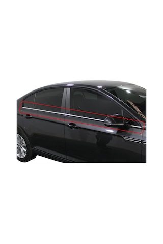 Vw Passat B8.5 Cam Çıtası 4 Prç Krom 2019 ve Sonrası