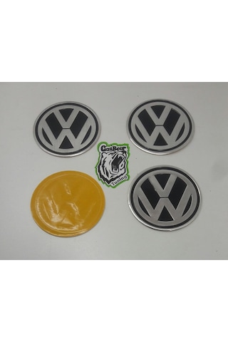 Jant Göbeği Etiketi Arması Volkswagen 90Mm Çap