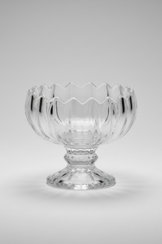 6 Kişilik Ayaklı Modern Tasarım Cam Dondurmalık Ve Tatlı Kasesi Takımı 120 Ml Beyaz