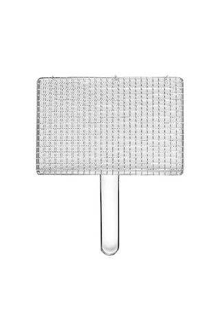 Neevoyu Stainless Steel Çok Kişilik Fırın, Kolay Montajlı, Taşınabilir Kamp Mangal, Islak Tutmayan, Boyut: 36x30cm, Ağ Klipsi İçerir Çok Renkli