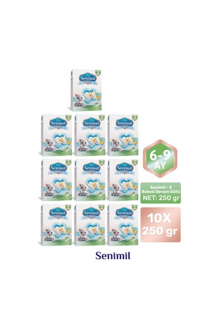 Senımıl 2 Bebek Devam Sütü 250 G 10 Adet