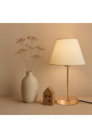 Homing Lila Gold Abajur Krem 241947 Krem