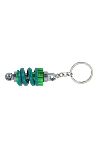 Mega Oto Market Oto Araba Anahtarlık Coilover Ayarlanabilir Yeşil Kalın Yaylı Metal