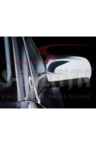 Drstunıng S-dizayn Vw Golf 4 Abs Krom Ayna Kapağı 2 Prç 1998-2004