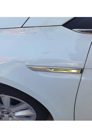 Renault Megane-4 2021 Ve Üzeri Modeller Krom Çamurluk Çıtası 2 Parça Paslanmaz Çelik