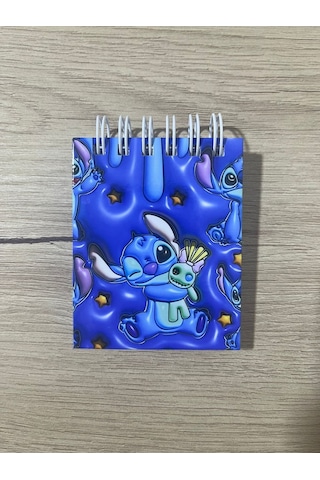 Stitch Mini Kapak Not Defteri 50 Sayfa