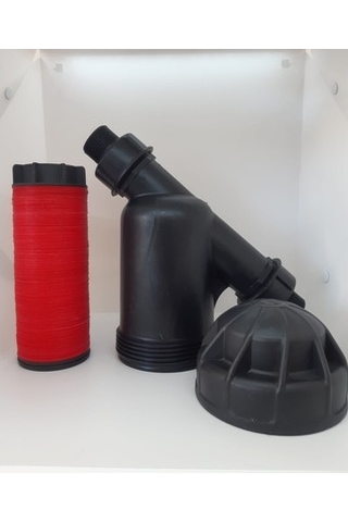 Plastik Damla Sulama Disk Filtre 1'1/2 Inç (50Mm) Hat Üstü Filtre