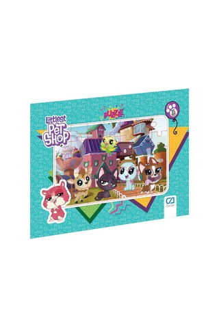 LITTLEST PET SHOP FRAME PUZZLE 35 PARÇA 2'Lİ PUZZLE SETİ