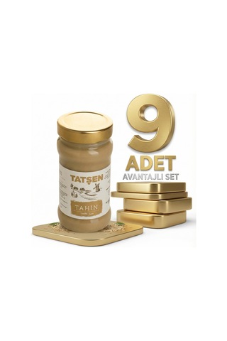 Tatşen Tahin 9x300 Gr Cam