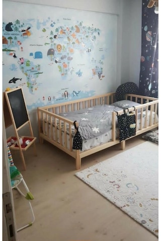 Montessori Yatak Ahşap Çocuk Yatak Ahşap