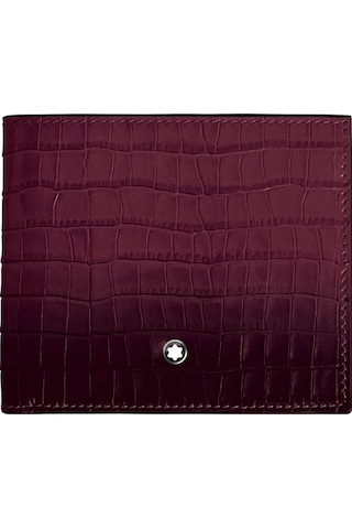 Mont Blanc Montblanc Atelier 8 Cc Cüzdan 199469 Bordo