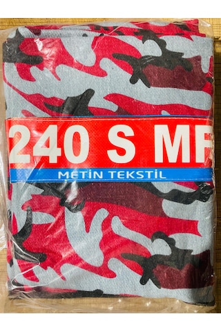 Massey Ferguson 240 Kırmızı Desenli Askeri Branda