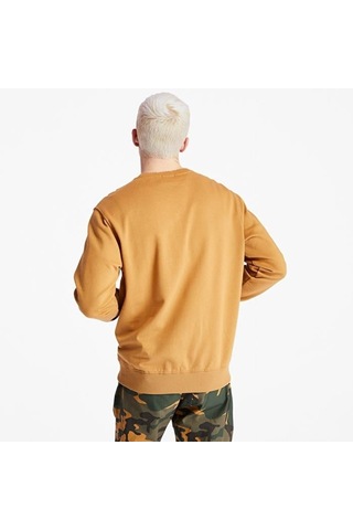 Timberland Tımberland Tree Logo Crew Neck Sweatshirt Tb0a2bj8p571-wheat Boot/black Koyu Sarı