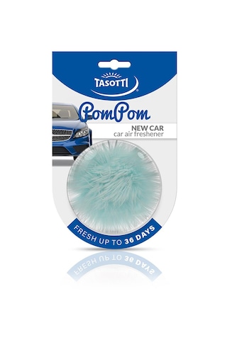 Tasotti Pom Pom (New Car) Sıfır OtoEsanslı Ayna Altı Asma Koku