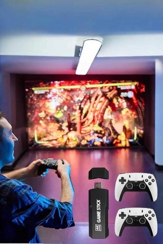 Mey Najmaddin Joystick Çift Kollu Oyun Kolu Retro Oyun Yüksek Çözünürlüklü 3d Game Najmaddin