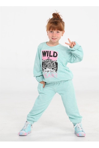 Cute Wild Mint Jogger Eşofman Takım-mint Mint Yeşili