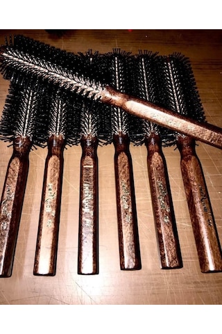 Peri Poll 0062 Boncuklu Orta Boy Fön Fırçası