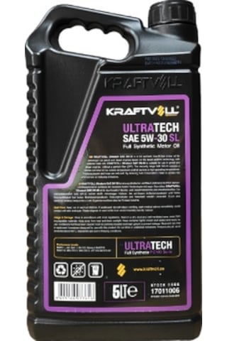 Kraftvoll 5W - 30 Ultratech Tam Sentetik Motor Yağı 5 L