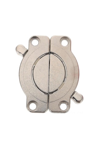 Samdoo Gümüş Renkli Çinko Alaşımlı Masa Kilidi - Masa Yapraklarını Sabitler, Düzenli Kilitleme, Ahşap Mobilyalar İçin Uygun, Dayanıklı Tasarım