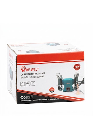 Be Welt BHD00695 Çark Taş Motoru 200MM