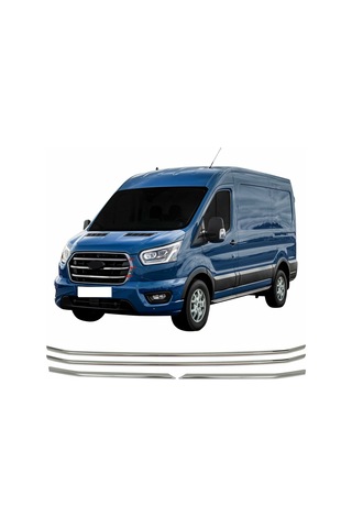 Ford Transit Ön Panjur Çerçevesi Kromu Nikelajı 2019 Sonrası