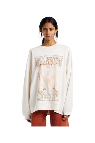 Billabong Ebjft00119 Ride In Sweat Krem Kadın Sweatshirt Krem
