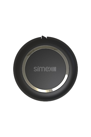 Simex Universal Micro / Type C / Lightning Data Kablosu SPK-07 Spool 3in1 Makarali Siyah