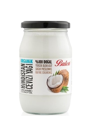 Hindistan Cevizi Yağı Organik Hindistan Cevizi Yağı 300 G Saf Ve Organik Sertifikalı Özel Ürün Diğer