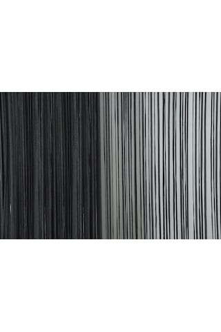 Düz İp Model 180 Cm En 280 Cm Boy Antrasit Renk Hazır İp Perde Antrasit