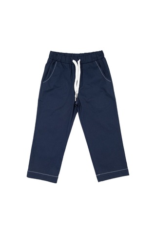 Cebi Baskılı Yazlık Erkek Çocuk Lacivert Pantolon Lacivert