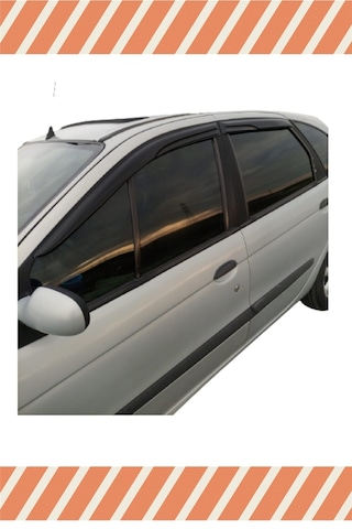 Renault Scenıc 1 1998-2003 Modellerine Özel 4'lü Mügen Tip Cam Rüzgarlığı