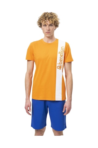 United Colors Of Benetton Erkek T-shirt Ben.m20474 Turuncu