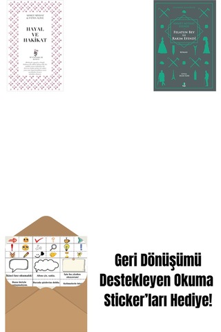 Hayal Ve Hakikat + Felatun Bey İle Rakım Efendi + Okuma Sticker'ları