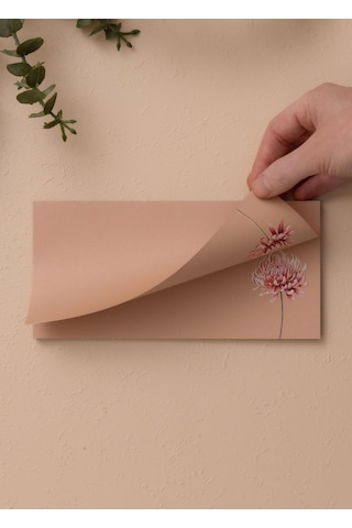 The Mia Art Line Mini Notluk Chrysanthemum 10x21cm 40 Yapr