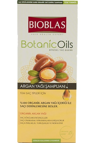 Bioblas Botanic Oils Argan Yağlı Şampuan 360 Ml Tüm Saçlar