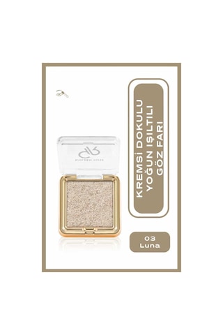 Glitter Glow Eyeshadow No:03 Luna - Simli Işıltılı Göz Farı 00