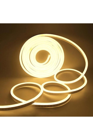 Sunlight Neon 12V Hortum Şerit Led 10 Metre Gün Işığı Işık