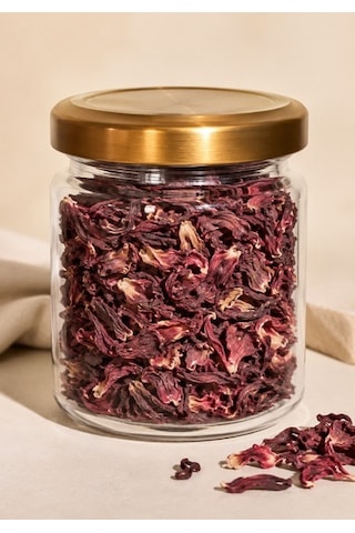 İpek Değirmen Hibiskus 1 kg Taze Kurutulmuş Yaprak Bütün İri Çiçek Mekke Gülü Diyet  Ekonomik Boy