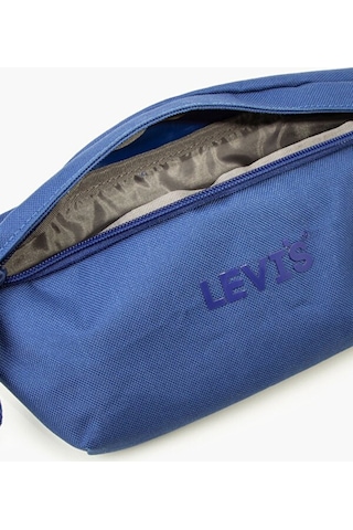 Levi's Unisex Headline Logo Small Banana Sling Bag Bel Çanta - D7968-0002 Mavi