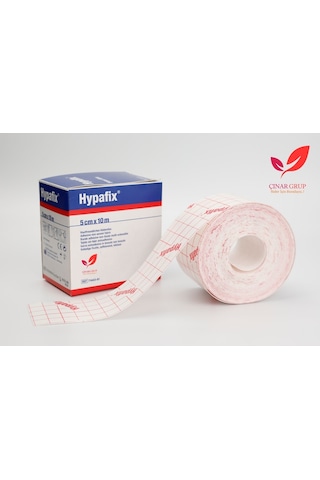 Hypafix Hipoalerjenik Şerit Flaster Sargı Tutucu Bant 5 CM x 10 M 10 Adet