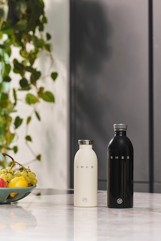 Smeg Urban Bottle Siyah Matara 1L Water Bottle