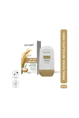 Dermokil Pirinç Mayası Beyazlatıcı Fluid Krem 30 Spf 60 G