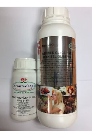 Aromedrops Saf Gliserin Propilen Glikol 1 KG VG + Propolin Glikol 250 G