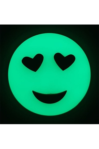 Emoji , Fosforlu Emojiler ( Karanlıkta Parlar ) Duvar Süsü 6,5 Cm (396171666)