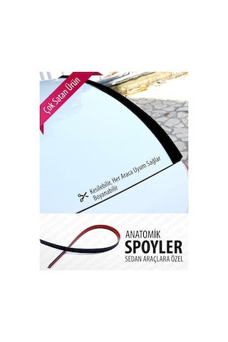 Fiat / Tofaş Uyumlu Kartal Uygun Esnek Bagaj Spoileri